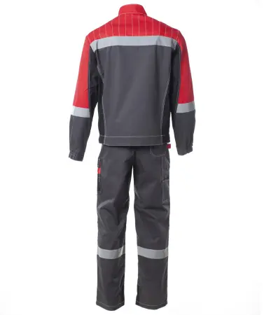 Костюм ФОРМУЛА с СОП с ПК (т.серый/красный/черный)