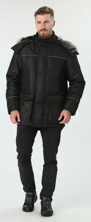 Куртка АЛЯСКА-ЛЮКС зимняя (черный)
