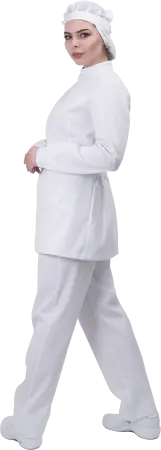 Брюки АПРЕЛИЯ ХАССП (белый) женские медицинские