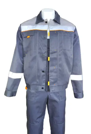 Костюм ФАВОР с СОП с ПК (т.серый/серый)