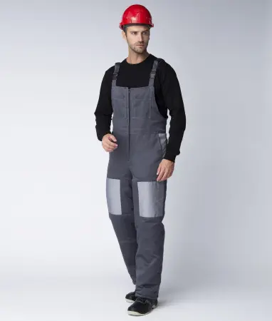 Костюм ФАВОРИТ-2 зимний с ПК (т.серый/св.серый)