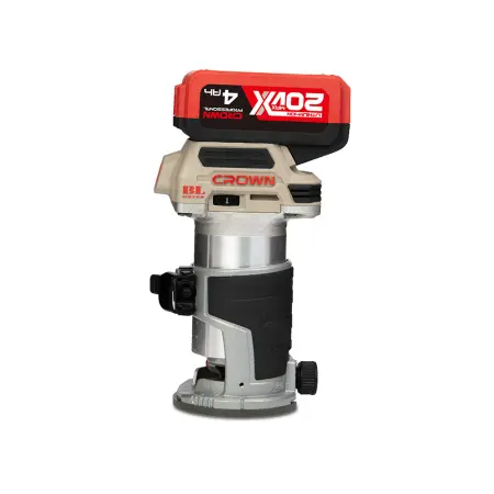 Аккумуляторный фрезер CROWN CT26010HX-4 BMC 20В B3+ 2х4.0Ач 10000-30000об/мин