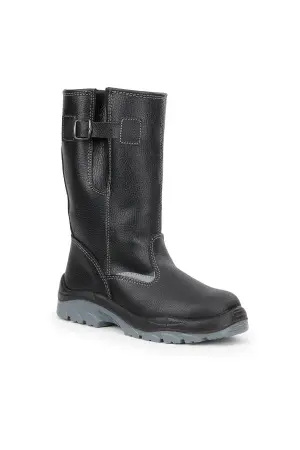 Сапоги КОМФОРТ ПУ-ТПУ с МП (черный)