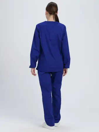 Костюм ХАССП-БАЗА женский (васильковый)