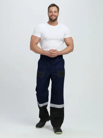 Костюм ВИВАТ-1 ПРЕМИУМ СН МВО с БР (т.синий/черный/васильковый)