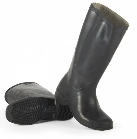 Сапоги формовые резиновые мужские 1 сорт (черный)
