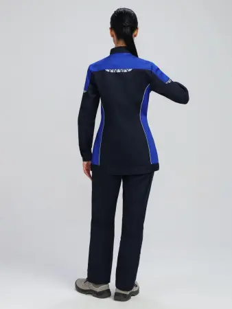 Куртка ProfLineSpecialist женская (т.синий/васильковый)