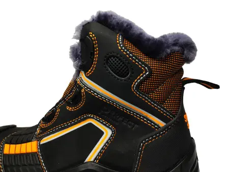 Ботинки PERFECT PROTECTION PREMIUM EDITION КЕВЛАР KTR4-CKW ПУ-Резина нат.мех с ПП и АС