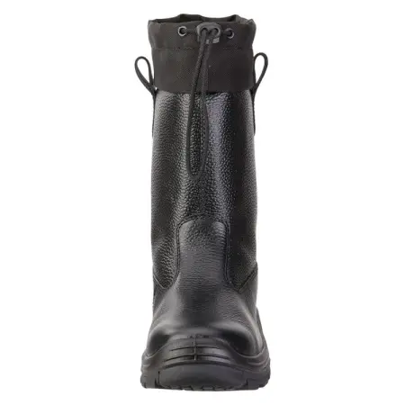 Сапоги ИНДЕВОР ХАРД ПУ/Нитрил шерст.мех с КП (черный)