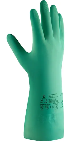 JN711 Нитриловые перчатки ATOM OIL JN711 Нитриловые перчатки ATOM OIL
