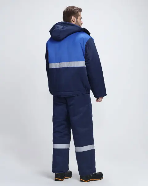 Костюм ТЕМП зимний с ПК (т.синий/васильковый)
