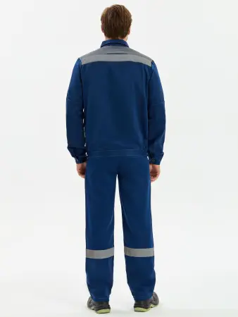 Костюм ЛИГОР-1 СОП К. с БР (т.синий/серый)