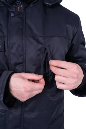 Куртка ЗАЩИТА зимняя (черный)