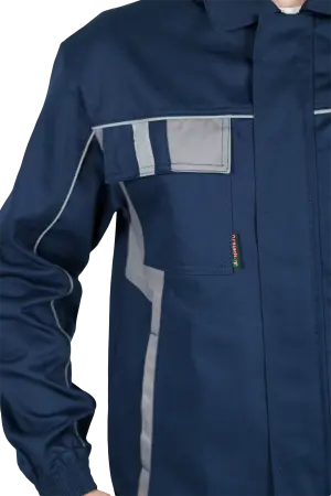 Костюм КОНФОРМ ИМПОРТ с БР (т.синий/серый)