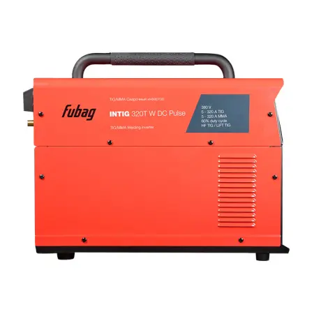 Сварочный инвертор FUBAG INTIG 320 T W DC PULSE с горелкой FB TIG 26 5P 4m