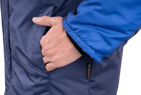 Куртка РОУД зимняя (т.синий/васильковый)