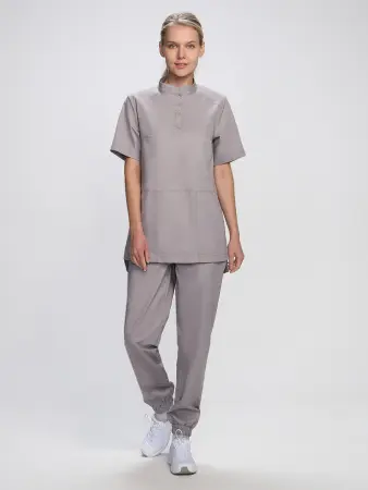 Костюм MEDLINE женский с БР (св.серый) женские медицинские