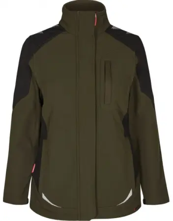 Куртка ENGEL GALAXY 8815-229 женская софтшелл (хаки/черный)