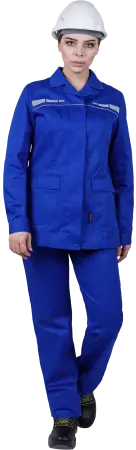 Костюм ОПЕРАТОР женский с БР (василек)