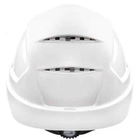 Каска защитная UVEX ФЕОС IES с храповиком (белый)