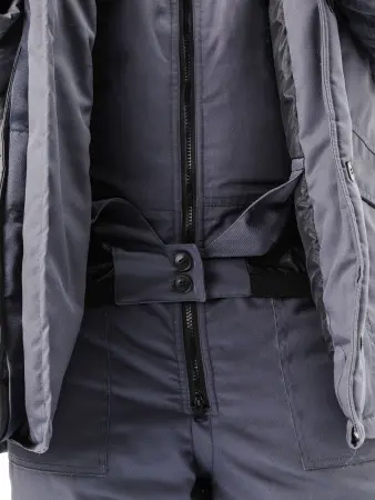 Костюм ВЬЮГА зимний с ПК (т.серый/чёрный) Костюм ВЬЮГА зимний с ПК (т.серый/чёрный)