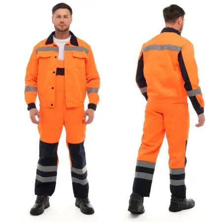 Костюм МАГИСТРАЛЬ СОП с ПК (оранжевый/синий)