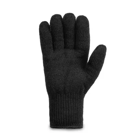 Полушерстяные перчатки утепляющие вкладыши 10 класс (черный)