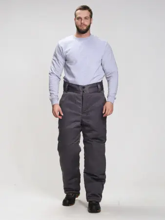 Костюм ФЛОФТ-1 зимний с БР (т.серый/св.серый)