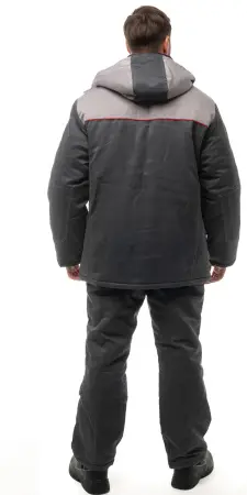 Костюм ФАВОРИТ-1 зимний с БР (т.серый)