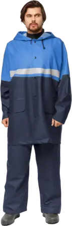 Костюм НЕПТУН влагозащитный (васильковый/т.синий)