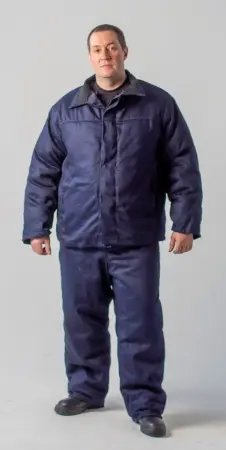 Костюм сварщика зимний тк. Велдшилд 450 с накладками с ОУ с БР