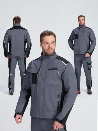 Куртка PROFLINE LEADER (серый/черный)