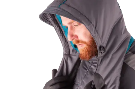 Костюм ГАЛАКТИКА зимний с ПК (серый/бирюзовый)