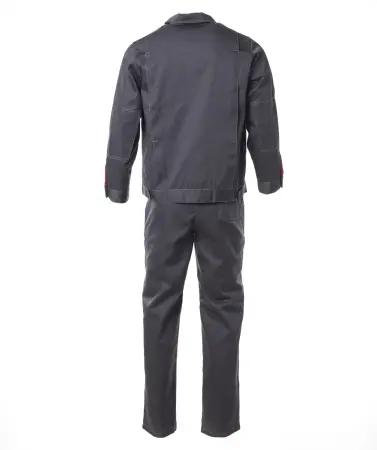 Костюм ВОЛГА женский (т.серый/св.серый)