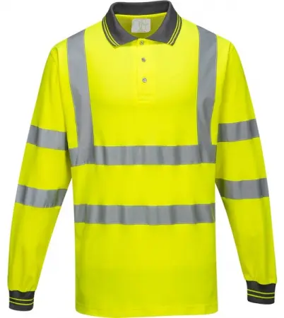 Светоотражающая рубашка-поло PORTWEST S271 (сигнальный желтый) Светоотражающая рубашка-поло PORTWEST S271 (сигнальный желтый)