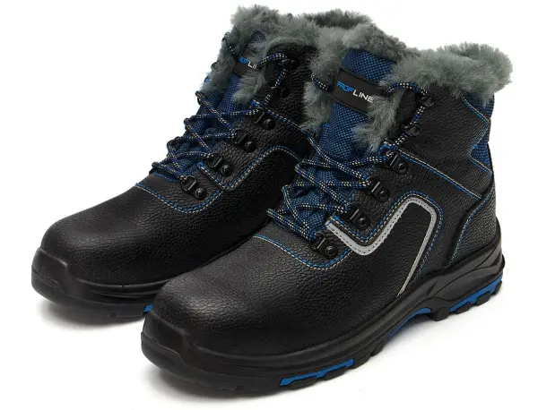 Ботинки PROFLINE ПУ/Нитрил нат.мех с КП и КС