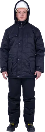 Куртка ЗАЩИТА зимняя (черный)