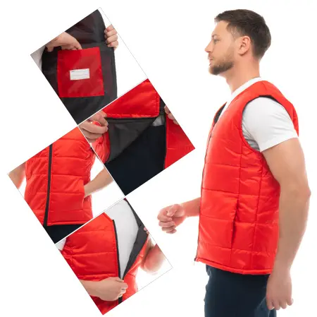 Жилет СТАНДАРТ зимний (красный)