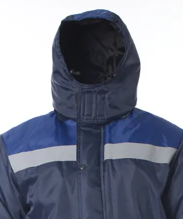 Куртка СТАНДАРТ зимняя с СОП (т.синий/васильковый)