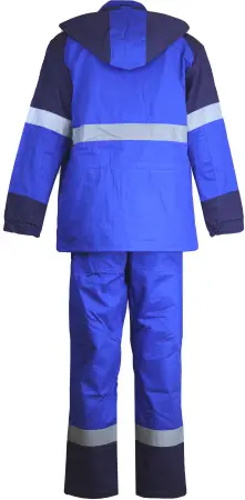 Костюм мужской Газпром из АЭС тканей с МВО 003, тип ИТР