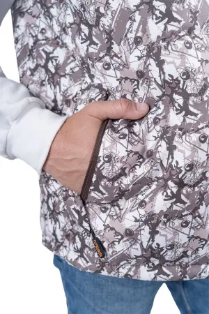 Жилет САТУРН зимний (бежевый/коричневый)