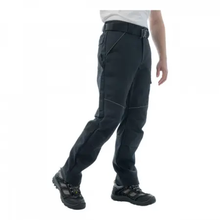 Брюки сварщика BRODEKS FS38-02 2 класс (черный)