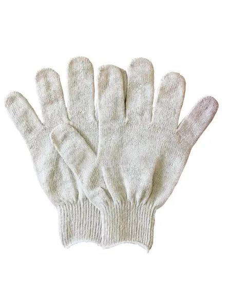 Перчатки ХБ рабочие 5 нитей Профи без ПВХ