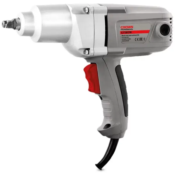 Гайковерт электрический CROWN CT12018 900Вт 2100об/мин 2700уд/мин 1/2" 320Нм