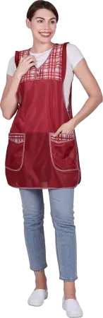 Фартук ХОЗЯЮШКА нейлоновый (бордовый)