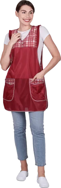 Фартук ХОЗЯЮШКА нейлоновый (бордовый)