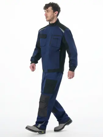 Костюм МИЛАН с БР (т.синий/черный)