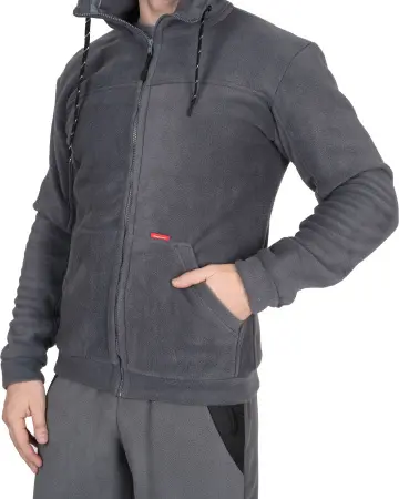 Куртка СИРИУС-МЕРКУРИЙ флисовая (серый)