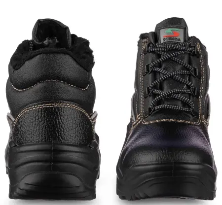 Ботинки СТИКС ПУ иск.мех с ТП (черный)