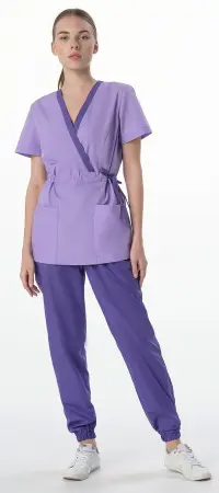 Костюм MEDLINE СИМПЛ-001 женский с БР (фиолетовый/сирень) женские медицинские